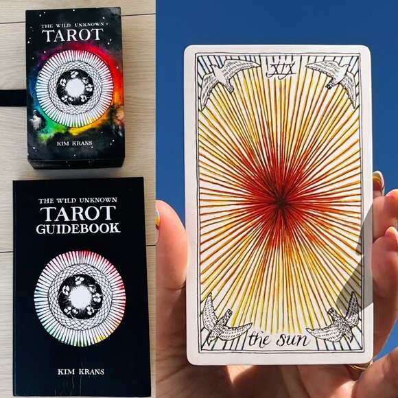 The Wild Unknown Tarot Deck and Guidebook - Kim Krans   Witchy/Tarot Enthusiast - Picture 1 of 16